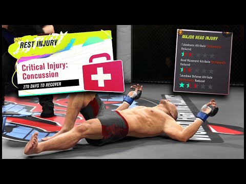 Losing every pro fight in UFC 4 career mode.. what actually happens?