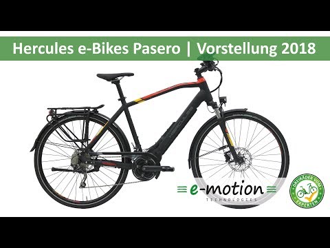 Hercules Pasero: Vorstellung Trekking e-Bike | Pedelec Preview, Vorschau 2018