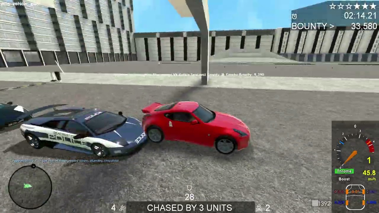 Garry's Mod AI Police Chase Showcase 1