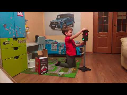 Большой детский светофор со звуком 72cm