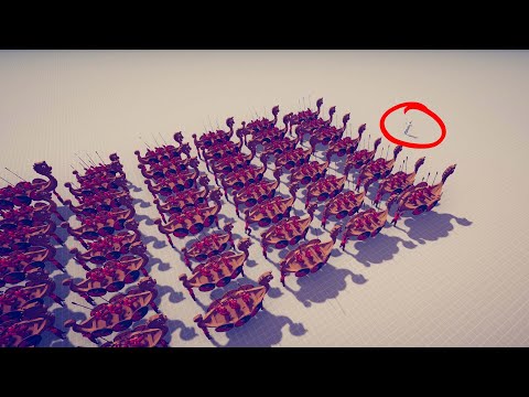 SUPER PEASANT vs 50x VIKING FACTION (Part 05) 👺 | Totally Accurate Battle Simulator TABS