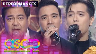 Martin performs "Be My Lady" with Erik and Jason | ASAP Natin 'To