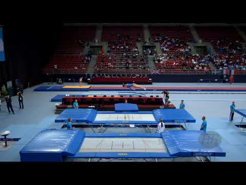 GOMES Alice (BRA) - 2017 Trampoline Worlds, Sofia (BUL) - Qualification Trampoline Routine 1