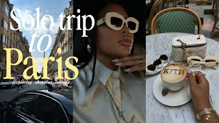 Solo trip to Paris.. Indeed it consist of shopping , exploring and alone time... & maybe moving