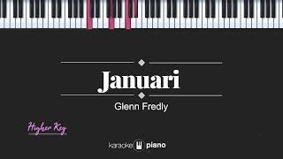 Download lagu Januari (HIGHER KEY / FEMALE KEY) Glenn Fredly (KARAOKE PIANO) mp3