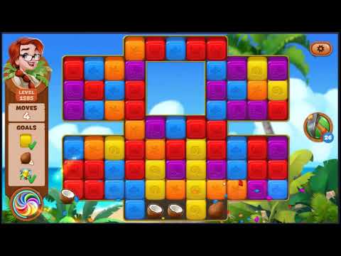 Lost Island Blast Adventure Level 1585 - NO BOOSTERS 🏝️ | SKILLGAMING ✔️