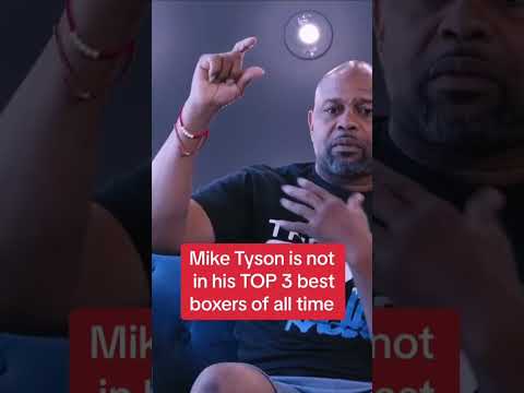 Mike Tyson is NOT in Roy Jones Jr top 5 boxers of all time!?