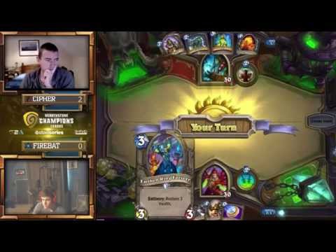 Cipher vs Firebat - Group D - Hearthstone Champions League