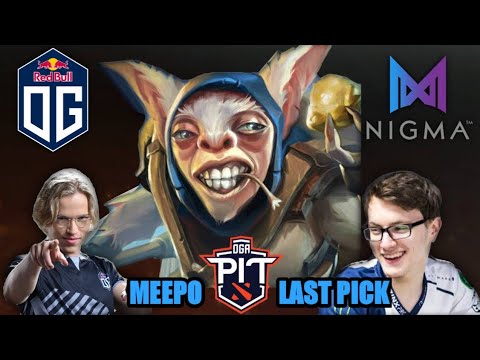 NIGMA vs OG | LAST PICK MEEPO + Topson Invoker | DOTA2