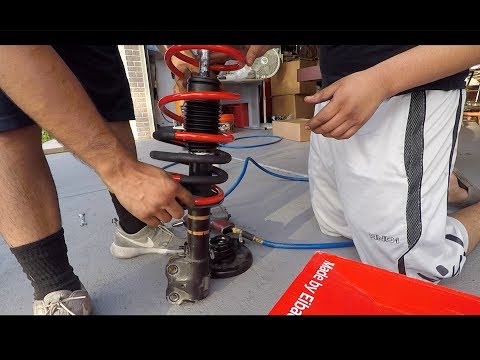 EIBACH Sport line springs INSTALL!