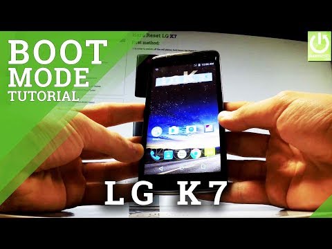 How to Enter Boot Mode in LG K7 - LG Boot Mode Tutorial