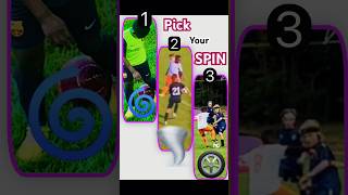 Download lagu 🎯Spin-Spin-Spin: 1️⃣,2️⃣or3️⃣?#spin #sepakbola #soccer #shorts mp3