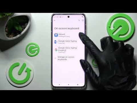 How to Enter Text Correction Options in MOTOROLA EDGE 30 FUSION?
