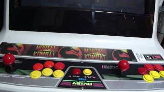 Sega Astro City Cab w/ A Little Mortal Kombat Look