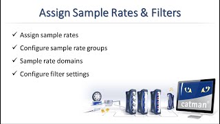 Assign Sample Rates and Filters in catman