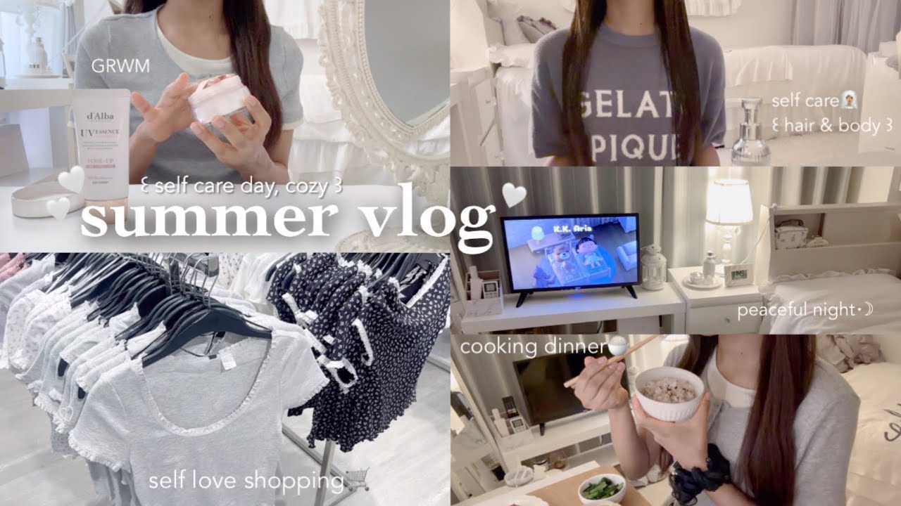 [ vlog ] night self care,a day in my life, taking care of my self, cozy 🤍