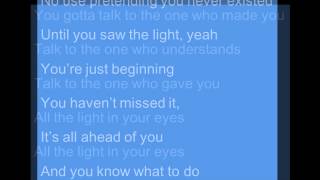 Light In Your Eyes- Sheryl Crow Lyrics