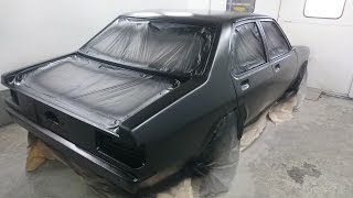 Spray Painting Matte Clear