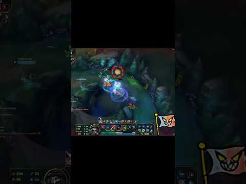 Youmuus Crit Shaco Triple! 🤡 #shaco #shorts