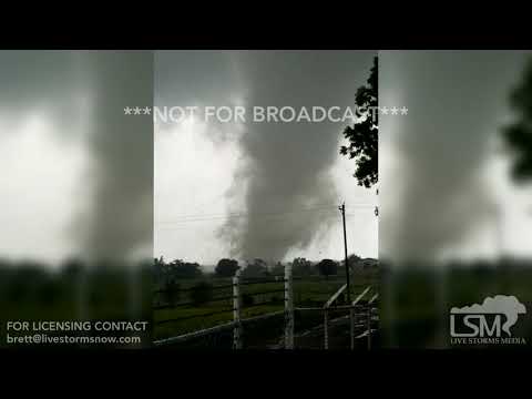 5-29-19 Canton, Tornado with Heavy Debris