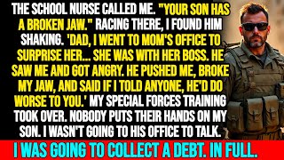 My Son Caught My Wife With Her Boss. He Broke My Son's Jaw To Keep Him Quiet. He Forgot Who I Am.