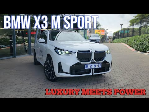BMW X3 20d M Sport Review | Luxury, Performance & Efficiency in One SUV!