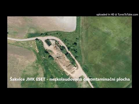 Šakvice JMK ESET - nezkolaudovaná dekontaminační plocha