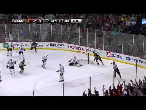 Mikael Granlund Goal - Minnesota Wild v Chicago Blackhawks - February 3rd 2015