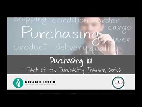 Purchasing 101