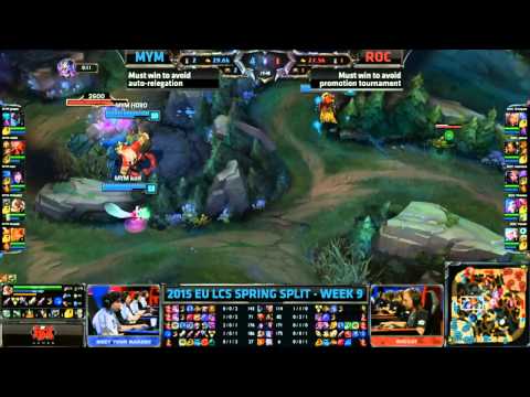 MYM vs Roccat - W9D2 EU LCS