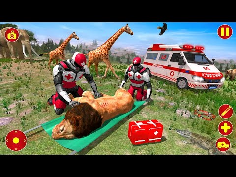 Light Speed Robot Superhero Mission - Animal Ambulance Rescue Driver - Android Gameplay 2021