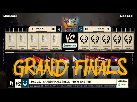 BLACKLIST vs EXECRATION  - GAMES 1-5 | MSC 2021 GRAND FINALS | MLBB | 1080P