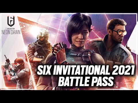 New Battle Pass - Six Invitational 2021 OUT NOW - Operation Neon Dawn - Rainbow Six Siege