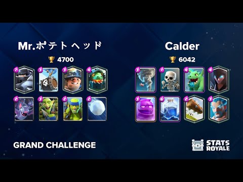 Mr.ポテトヘッド vs Calder [GRAND CHALLENGE]