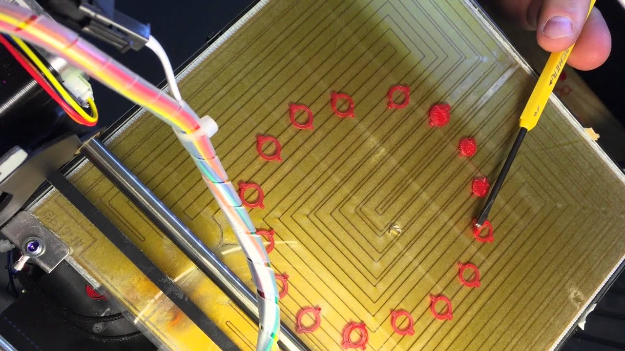 Simple Method of Adjusting the Davinci 3D Printer Bed - Video #025
