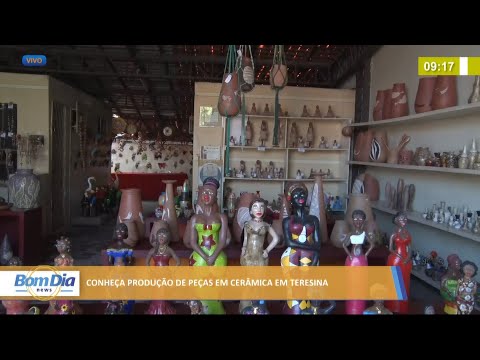 Conheça a produção de peças em cerâmica artesanal de Teresina 21 07 2021