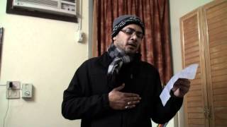 preview picture of video '06-Jan-2012 Danish Jaffer reciting nauha at hotel during our Ziarat trip'