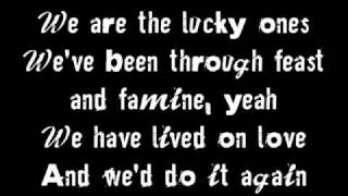 Faber Drive - Lucky ones LYRICS (HQ) + download