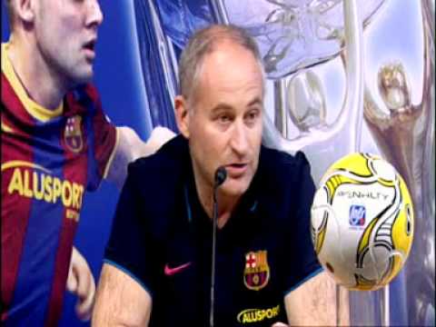 Entrevistas Grande Final LNFS - 2010-11 (Barça - Caja Segovia)