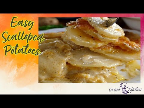 Moms Creamy Scalloped Potatoes