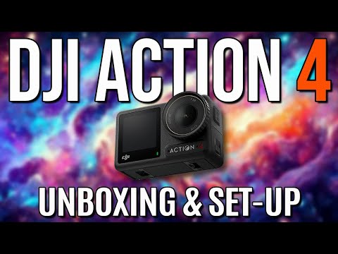 DJI OMSO ACTION 4 UNBOXING | FIRST TIME SET-UP TUTORIAL