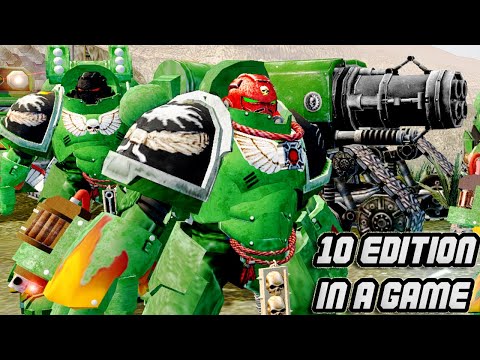 New 10th Edition: Primaris Marines vs Tyranids! - WH40K: Dawn of War: Soulstorm (Unification Mod)