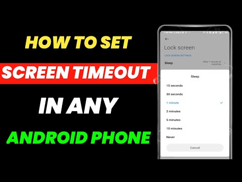 Screen Timeout Never App | Never Screen Off Android | Screen Time Kaise Badhaye | Screen Time