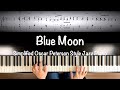 ”Blue Moon” Simplified Oscar Peterson style jazz piano