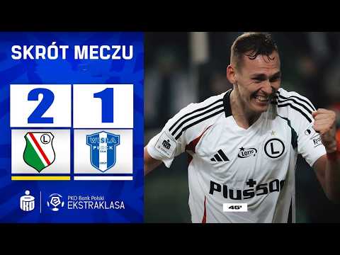 Legia Warszawa vs Wisła Płock | Skrót Meczu | Ekstraklasa