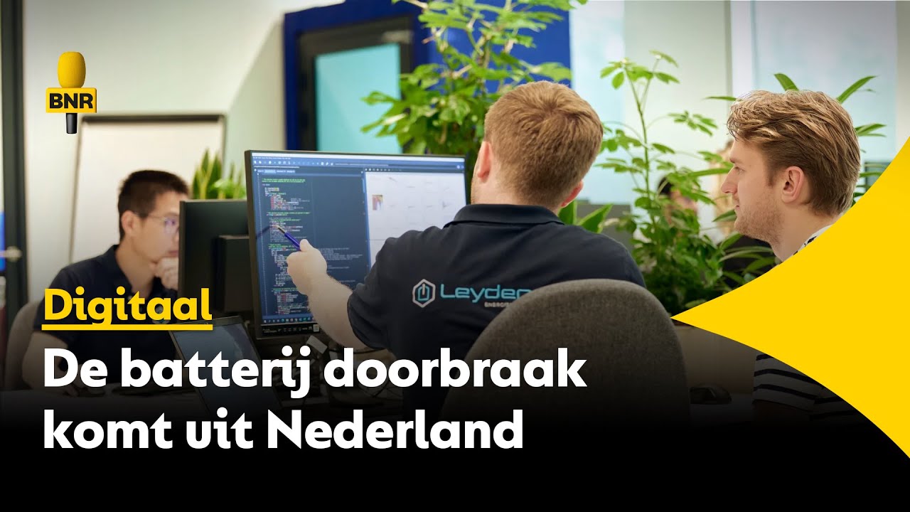 Hoe LeydenJar batterijen revolutioneert: CEO Christian Rood bij BNR Digitaal