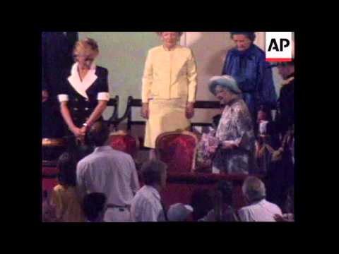 UK: LONDON: CHARLES & DIANA FINALLY AGREE TO DIVORCE SETTLEMENT