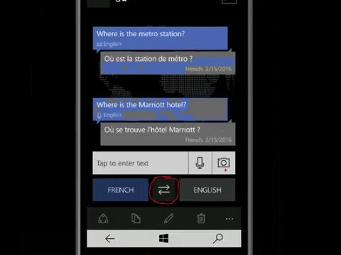 Microsoft Translator App is working perfectly on my Phone!