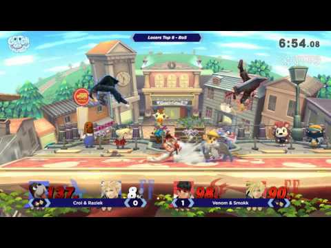 Venom & Smokk vs Croi & Raziek - GOML 2017 - Wii U Doubles Losers Top 8