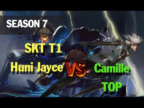 Season 7 SKT T1 Huni Jayce vs Camille TOP l LOL League of legends